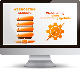 Webhosting ohne Einrichtungsgebühr